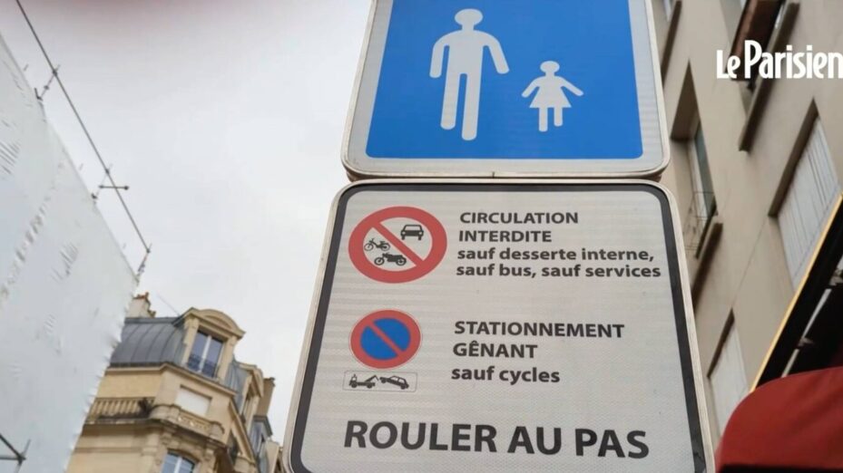PARIS-PIETON Capture écran Le Parisien