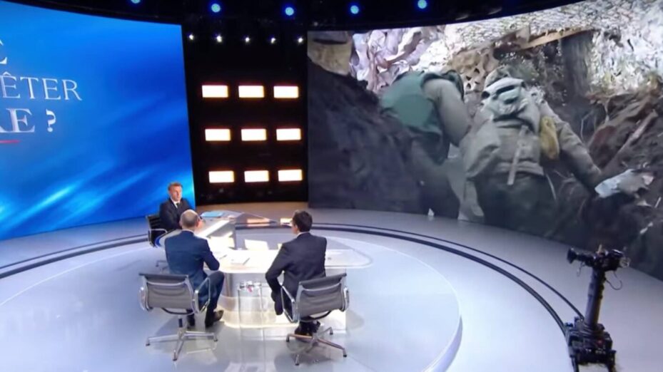 MACRON TF1 CAPTURE ÉCRAN TF1