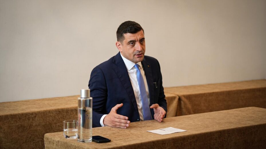 George Simion, défait au second tour, assure que le combat continue. © BV