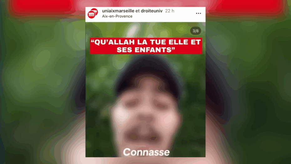 Capture écran - Compte Instagram UNI