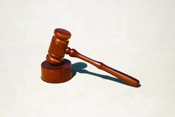décision de justice marteau