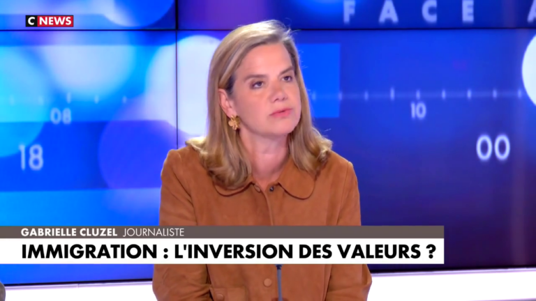Gabrielle Cluzel sur CNews