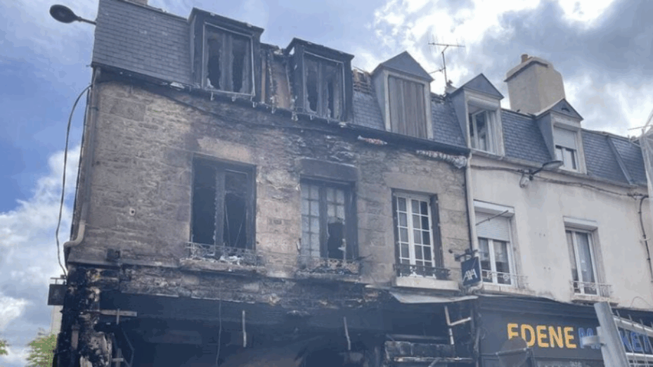 Alençon incendie L et Z Martin