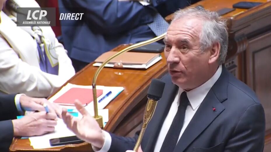 BAYROU Capture d'écran