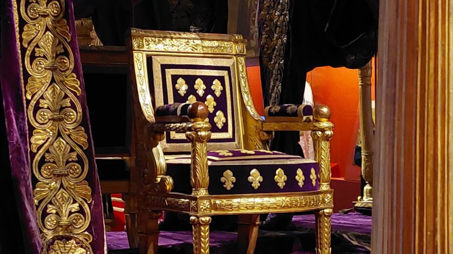 Le trône du sacre. © Samuel Martin