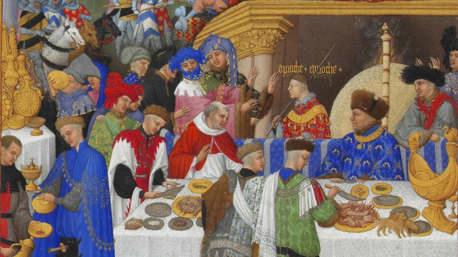 Les_Très_Riches_Heures_du_duc_de_Berry_Janvier copie (1) © R-G Ojéda/RMN
