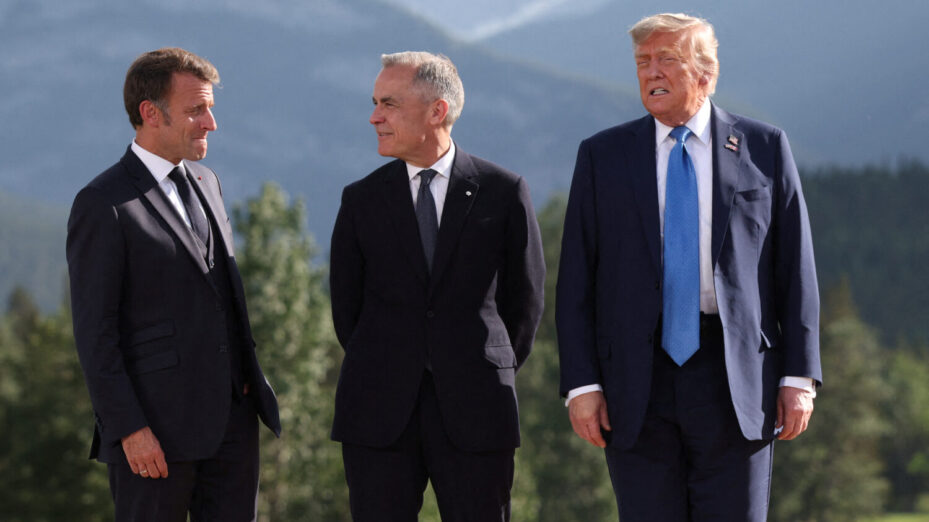 Trump Macron G7 photo AFP ne pas réutiliser