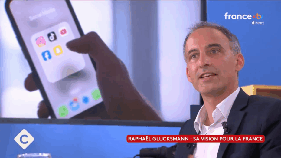 Glucksmann @Capture d'écran X FranceTV