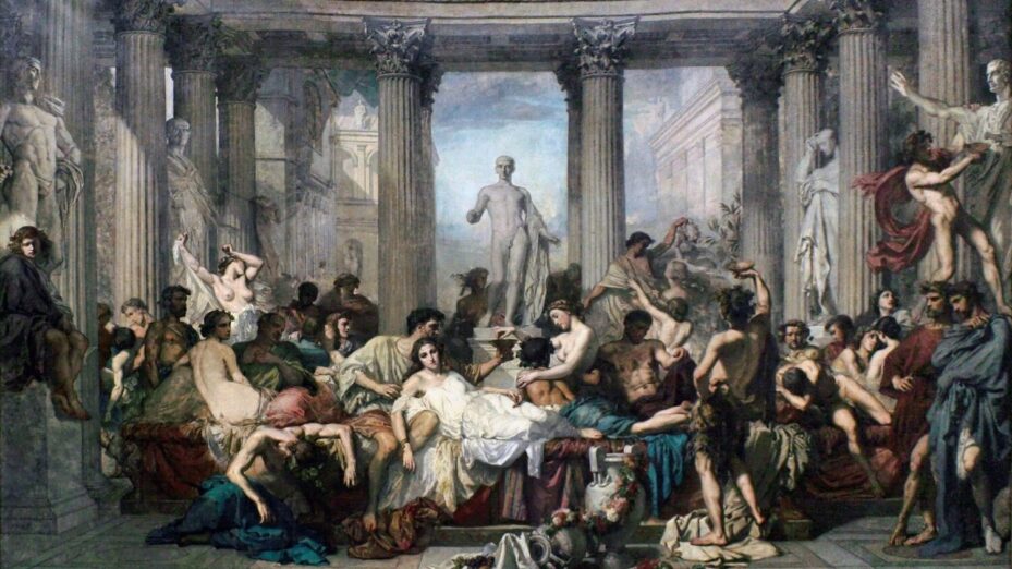 2048px-Thomas_Couture_-_Les_Romains_de_la_décadence-2 @Wikimedia commons