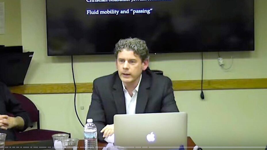 Brian Sandberg - Capture écran Georgetown University History Department