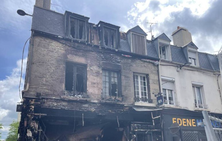 Alençon incendie L et Z Martin