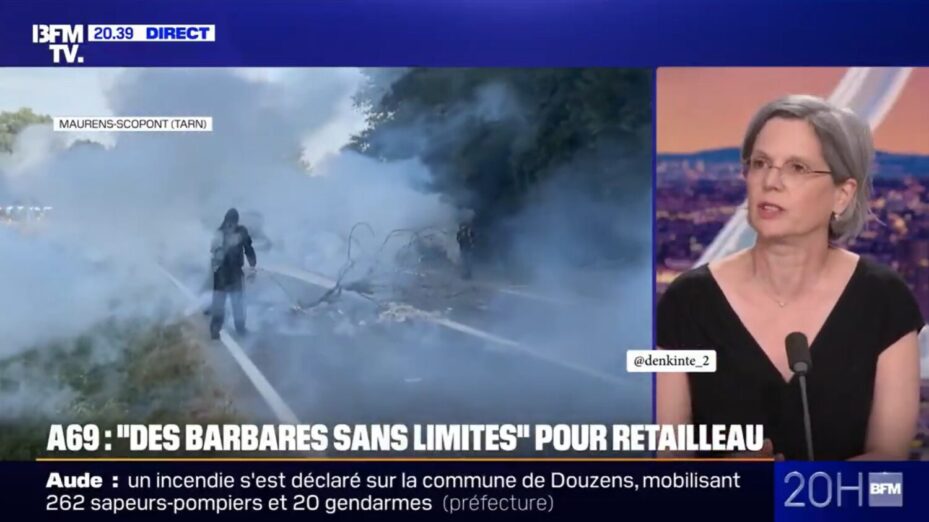 SANDRINE ROUSSEAU Capture d'écran