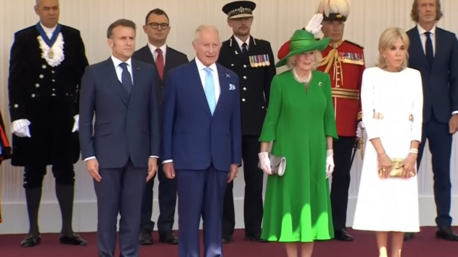 MACRON ROYAUME UNI Capture d'écran The Royal Family Channel