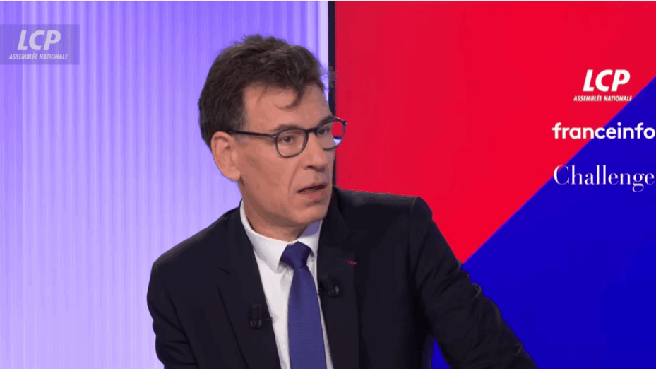 Philippe Baptiste Capture d'écran ©LCP