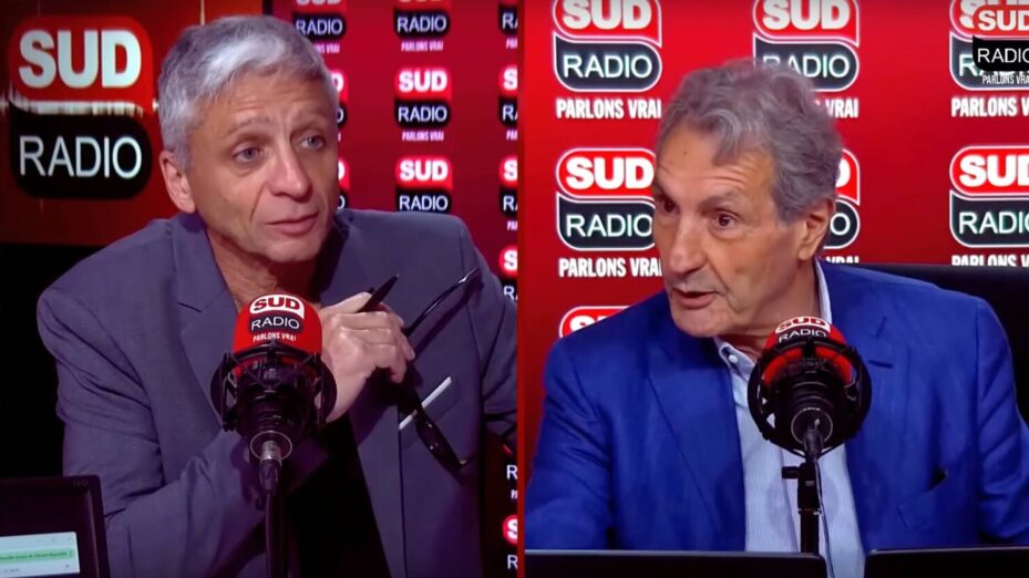 Capture écran Sud Radio