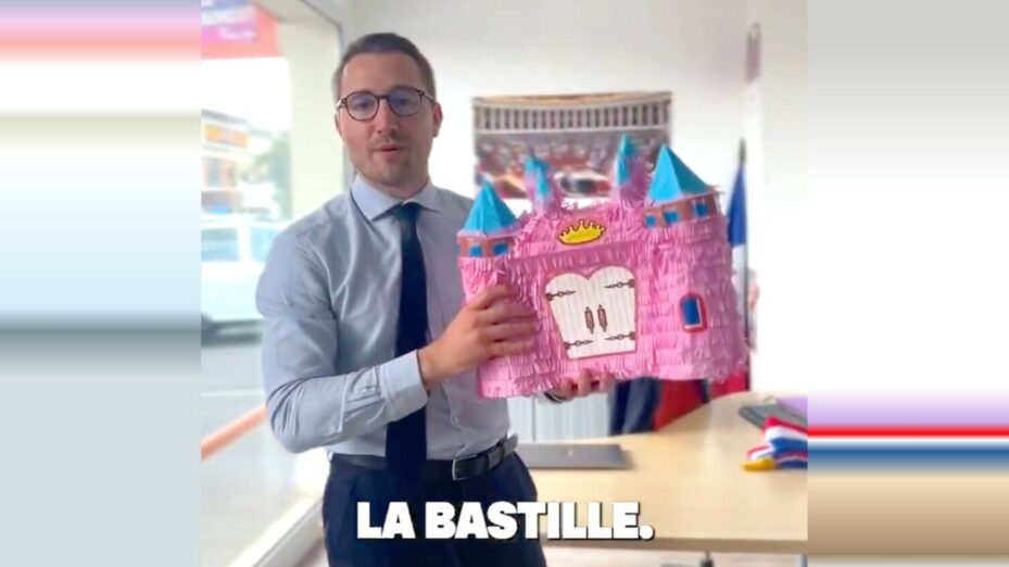 Capture écran Antoine Léaument sur X