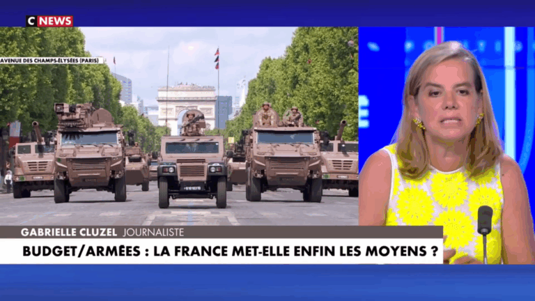 Gabrielle Cluzel sur CNews