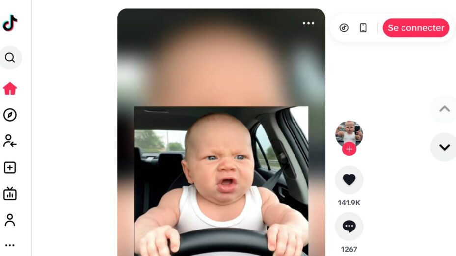 Capture écran tiktok