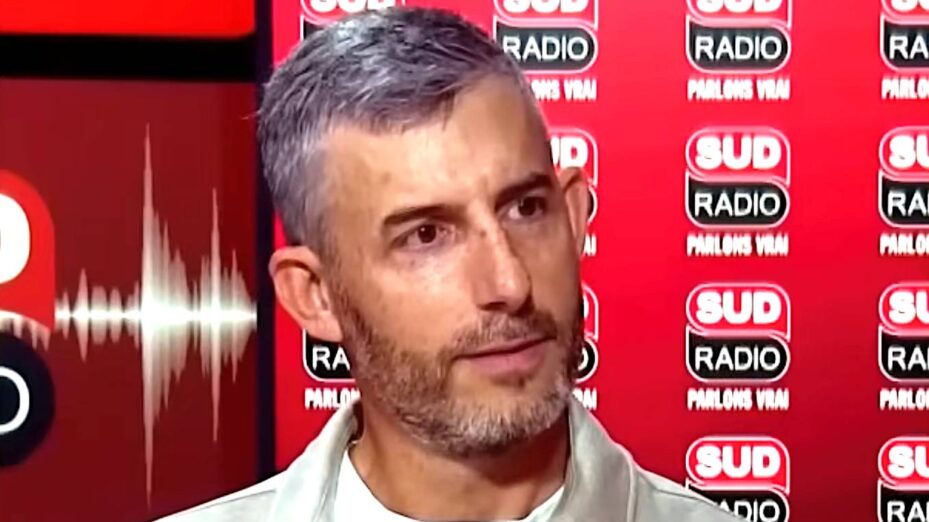 Bertrand Alliot - capture écran Sud Radio