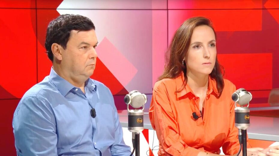 Thomas Piketti et Julia Cagé - Capture écran RMC