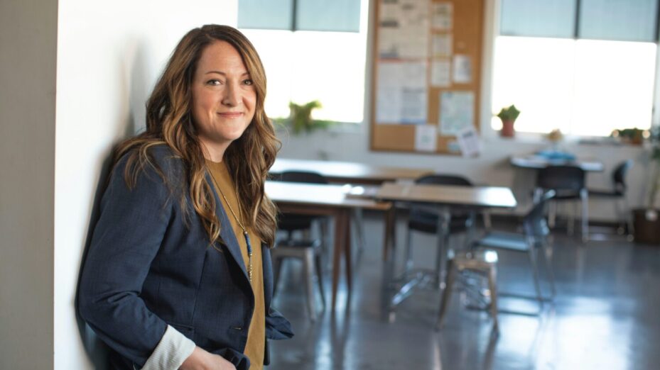 enseignante, prof école salle de classe