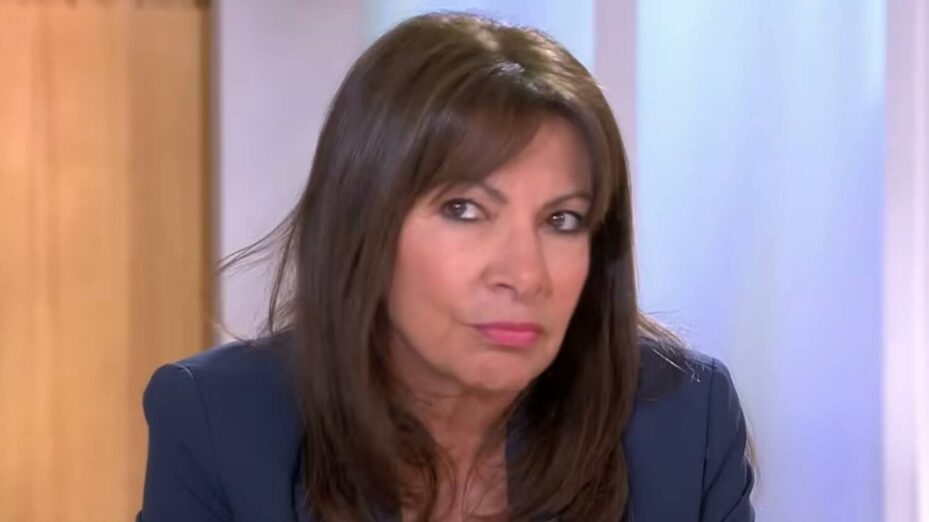 ANNE HIDALGO C A VOUS F TV Capture écran C à vous - France Télévisions