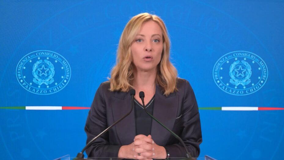 Capture d'écran YT Palais Chigi