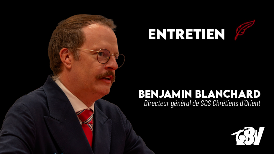 Benjamin Blanchard SOS Chrétiens d'Orient