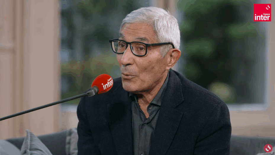 Capture d'écran YT France Inter