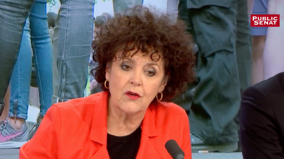 La sénatrice Jacqueline Eustache-Brinio. © Capture d'écran Public Sénat