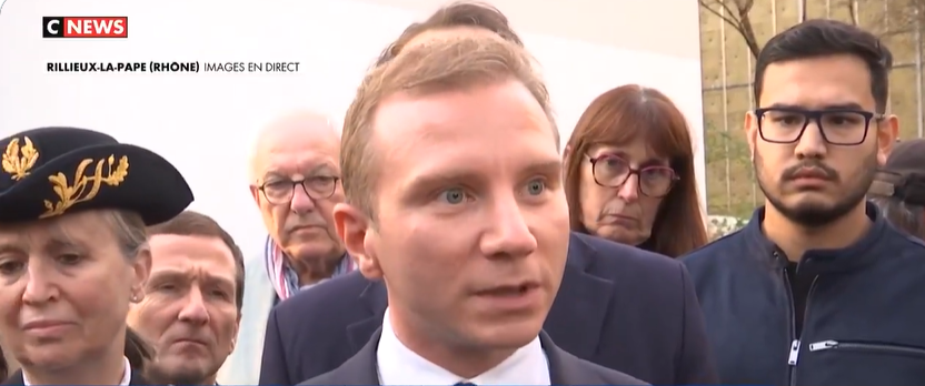 Rilleux-la-Pape A Vincendet maire Horizon