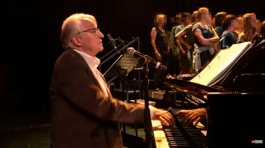 Daniel Beaume, compositeur très engagé... © Capture d'écran YouTube