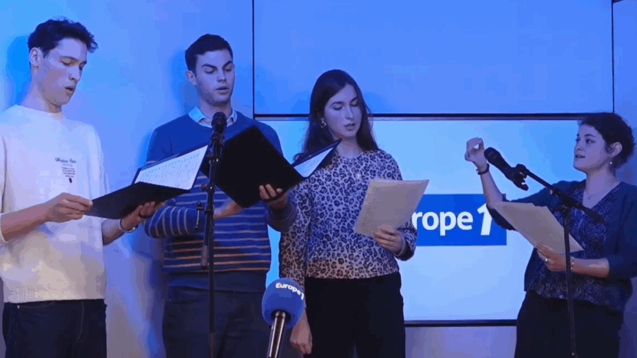 Capture d'écran Europe 1