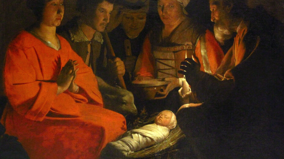 L'adoration_des_berger, par Georges de La Tour — Sammyday (2010-10-23), Domaine public, https://commons.wikimedia.org/w/index.php?curid=18953221