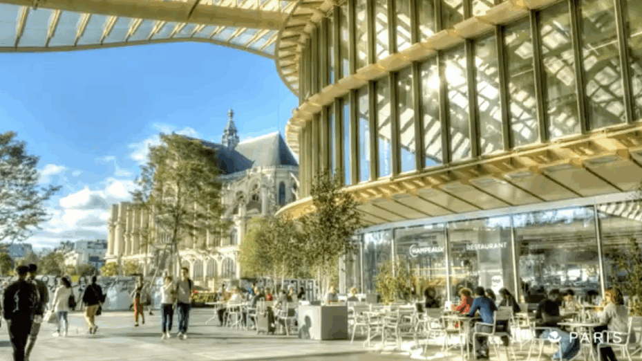 Capture écran Médiathèque de la Canopée