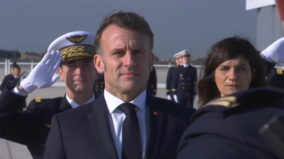 Capture d'écran Présidence de la République