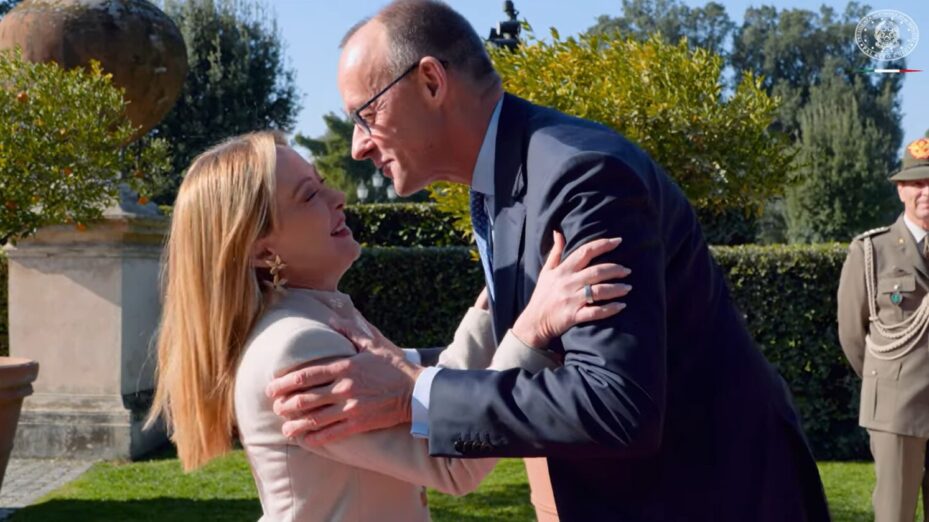 Capture d'écran YT Palazzo Chigi