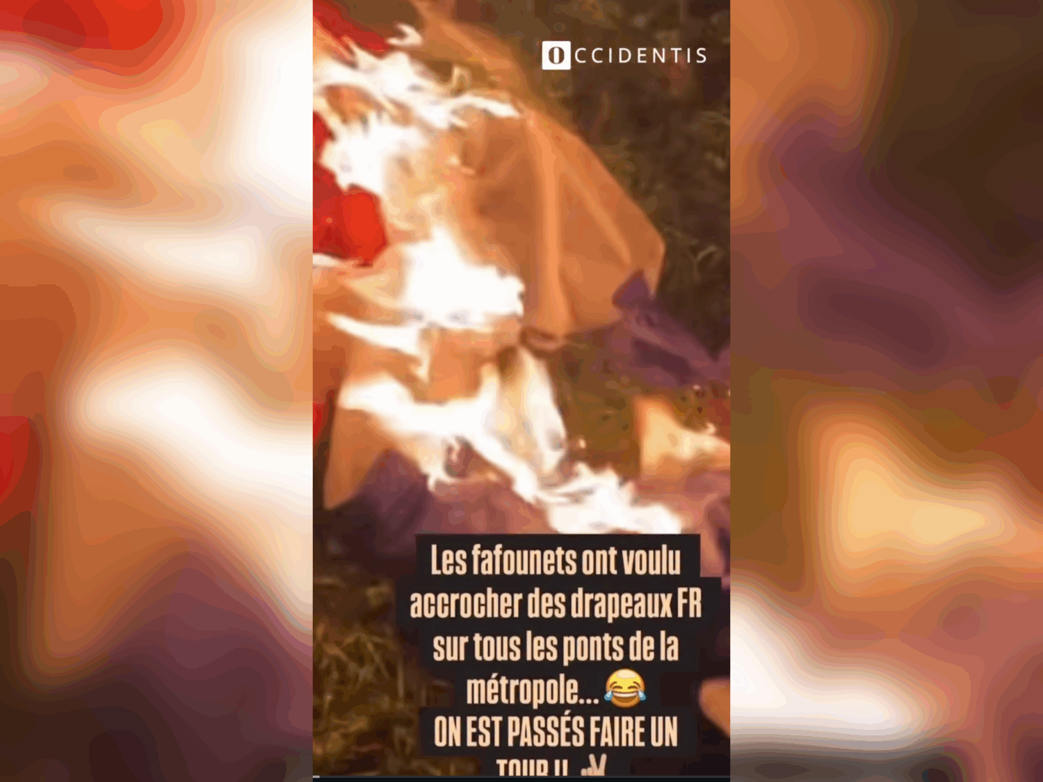 
		Commentaires sur Lille : un groupe antifa brûle des drapeaux français et le revendique sur les réseaux par Gisou		