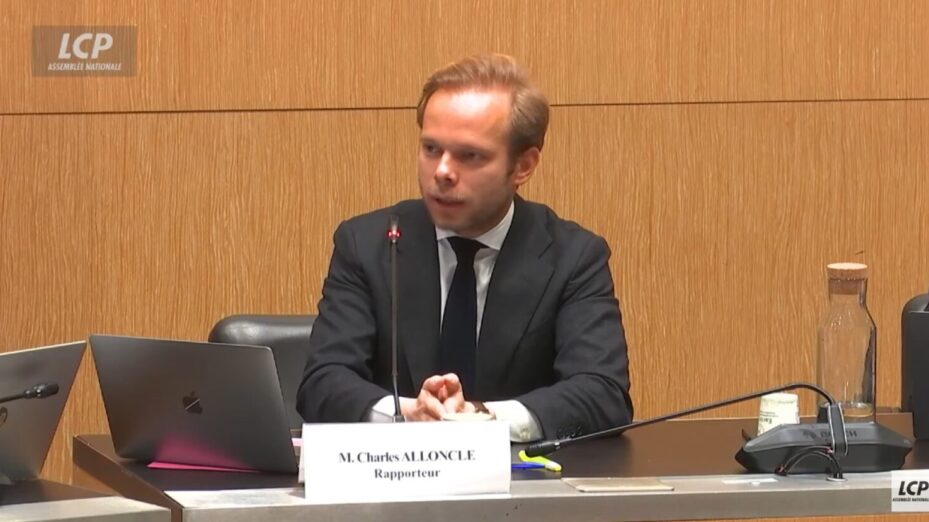 charles alloncle, capture écran AN