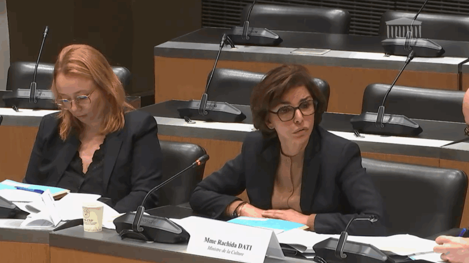 Rachida Dati, à l'Assemblée nationale le 5 février 2026