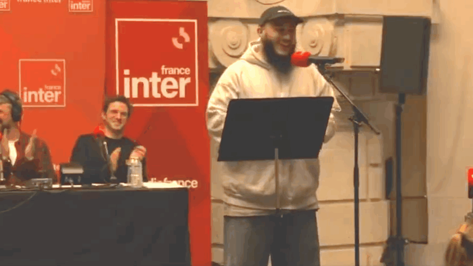 Capture d'écran France Inter