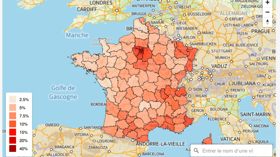 © Capture écran - Observatoire de l'immigration et de la démographie
