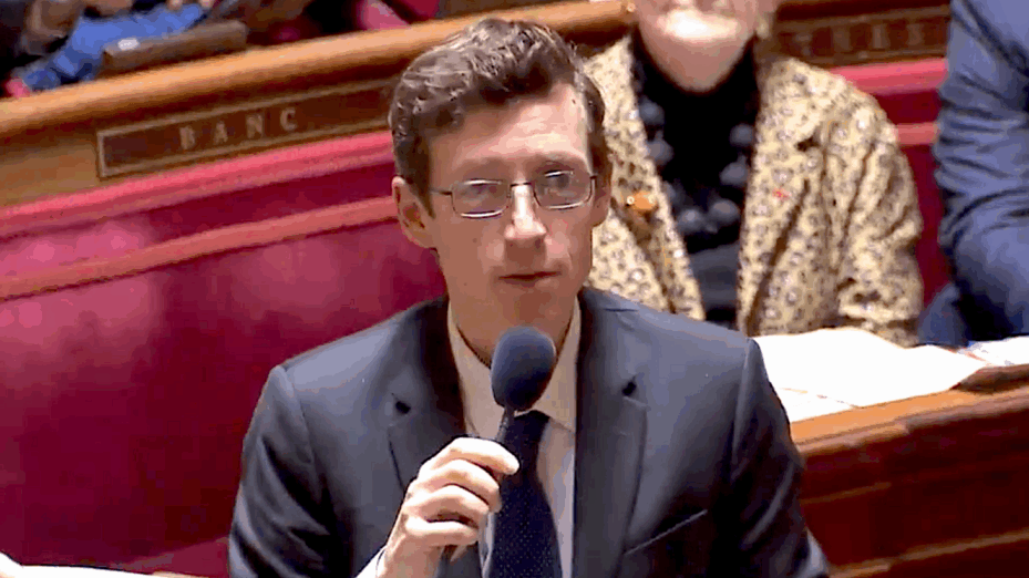 Le ministre de l'Éducation nationale, Édouard Geffray. Capture d'écran Sénat direct.