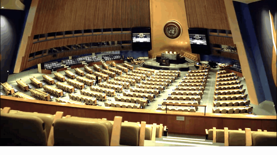 Capture d'écran France ONU