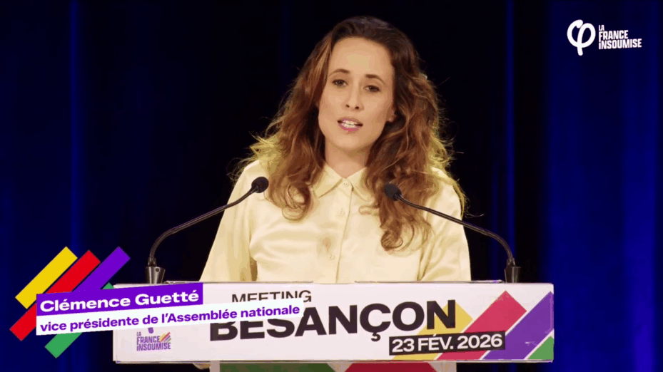 Capture d'écran YouTube LFI