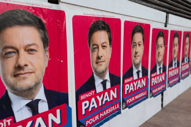 Affiches électorales de Benoît Payan, Marseille