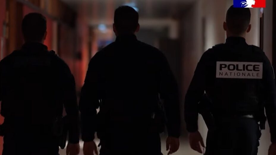 Capture d'écran Police nationale