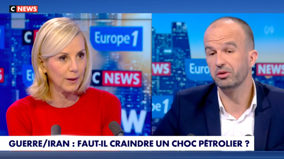 Capture d'écran CNews.