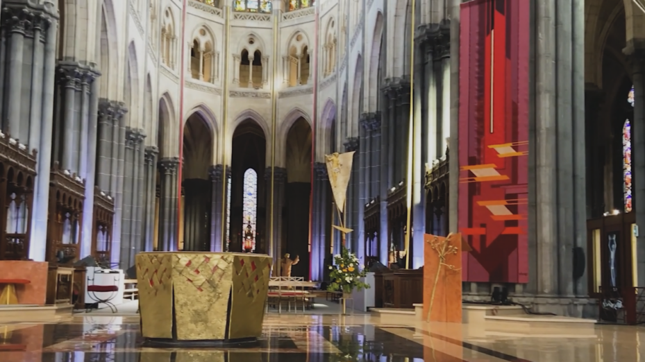 Capture d'écran Église catholique en France