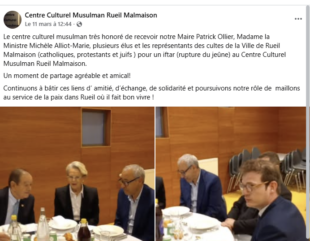 Patrick Ollier à la rupture du jeûne